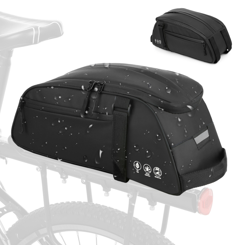 Cycling Gear Storage Rack - Sac de siège de vélo de