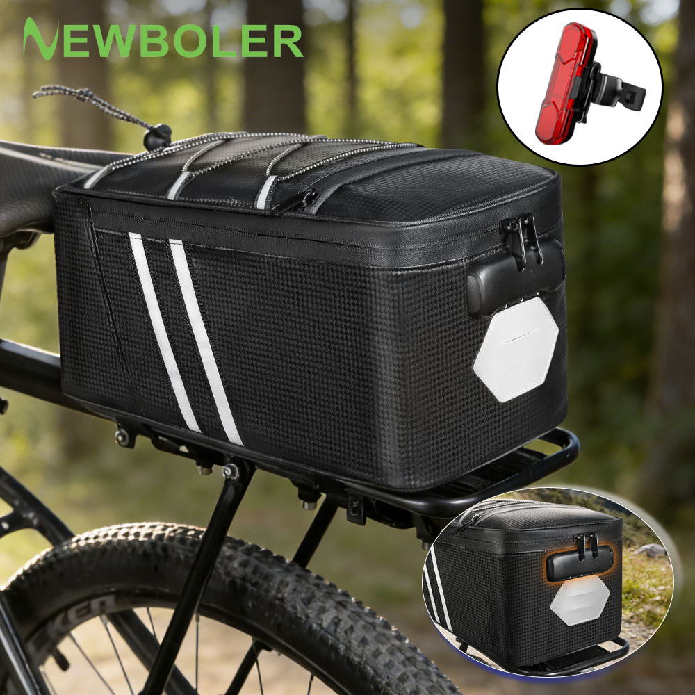 Cycling Gear Storage Rack - Sac de siège arrière de vélo