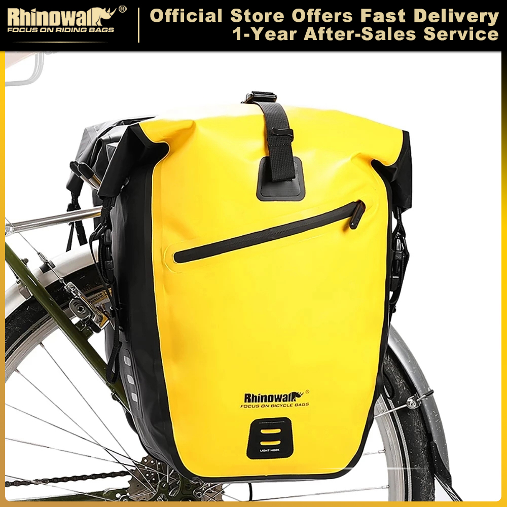 Cycling Gear Storage Rack - Sacoche de vélo étanche Rhinowalk 20L/27L,