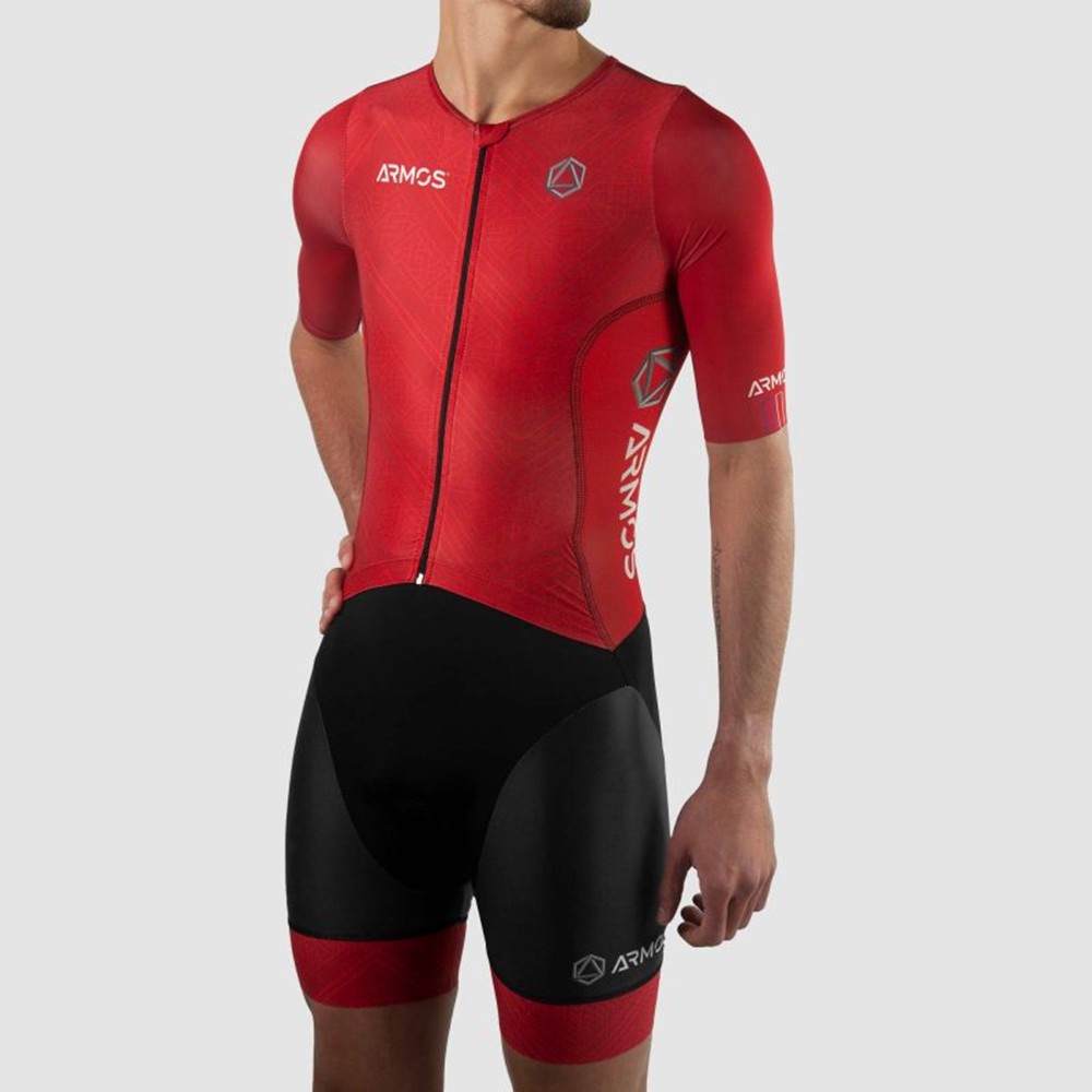Triathlon Cycling Kit - Sila nouveaux hommes vélo vtt Triathlètes