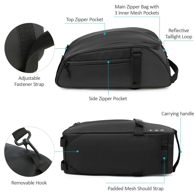 Sac de siège de vélo de montag - Cycling Gear Storage Rack avis et prix