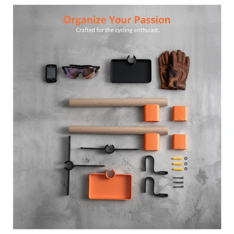 Support mural pour vélo en boi - Cycling Gear Storage Rack avis et prix