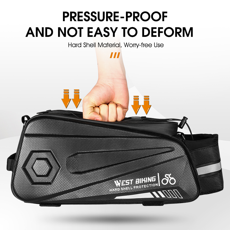 WEST BIKING-Sac de coffre de v - Cycling Gear Storage Rack avis et prix