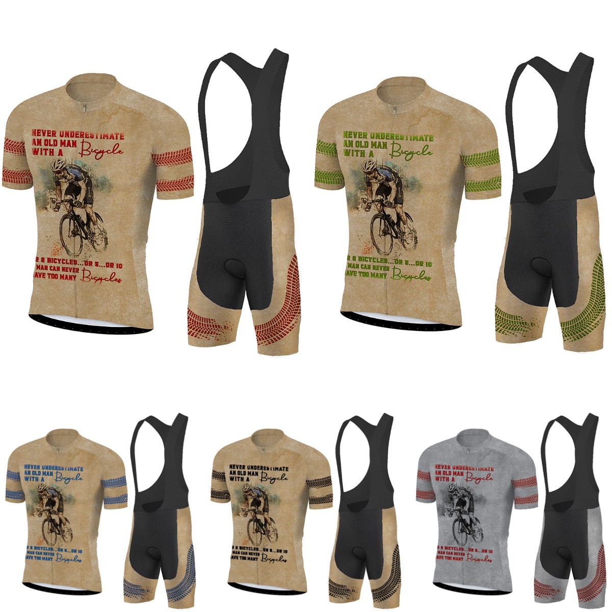 Nouvel ensemble de maillot de  - Triathlon Cycling Kit avis et prix